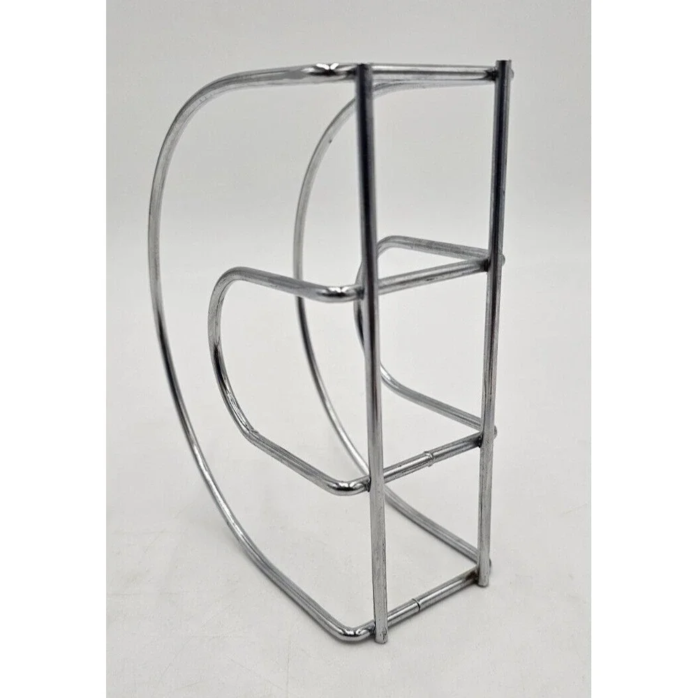 Napkin Mail Letter Holder Chrome Wire Metal Table Picnic Freestanding Organizer